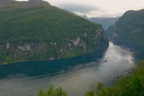 photo containing: Mountainous landforms, Mountain, Water resources, Water, Body of water, Watercourse, Natural landscape, Highland, Terrain, Landscape