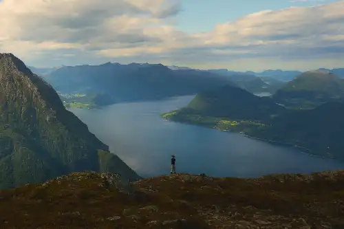 photo containing: Sky, Mountain, Mountainous landforms, Hill, Mountain range, Natural landscape, Highland, Cloud, Ridge, Hill station