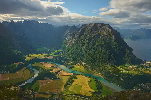 photo containing: Mountainous landforms, Mountain, Natural landscape, Hill, Highland, Mountain range, Landscape, Valley, Hill station, Ridge