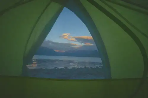 photo containing: Tent, Camping, Tarpaulin, Wind, Camp