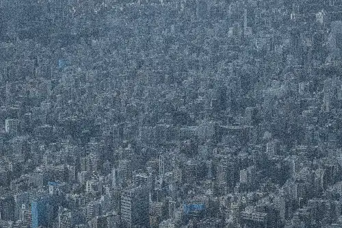 photo containing: Urban area, City, Metropolitan area, High-rise building, atmospheric phenomenon, Skyscraper, Metropolis, Bird's-eye view, Aerial photography, Tower