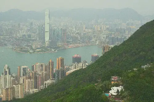 photo containing: Skyscraper, Daytime, City, Building, High-rise building, Urban area, Metropolitan area, atmospheric phenomenon, Cityscape, Tower