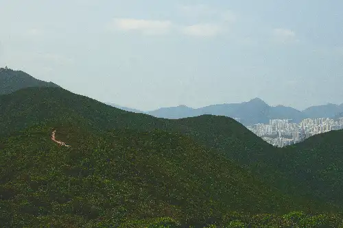 photo containing: Mountainous landforms, Mountain, Green, Hill, Vegetation, Highland, Natural landscape, Hill station, atmospheric phenomenon, Terrain