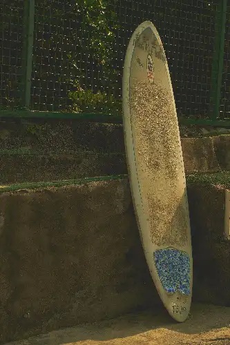 photo containing: Surfboard, Surfing--Equipment and supplies, List of surface water sports, Water sport, Sports equipment, Surfing, Boardsport, Sports, Individual sport, Skimboarding