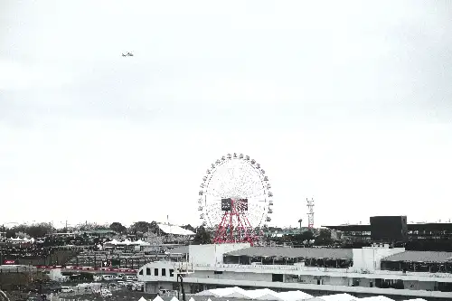 photo containing: Sky, Ferris wheel, Daytime, Amusement ride, Recreation, Tourist attraction, Amusement park, Fair